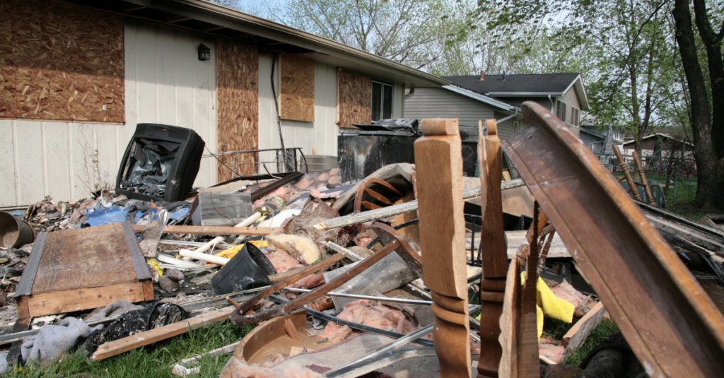 Professional Fire Damage Cleanup
