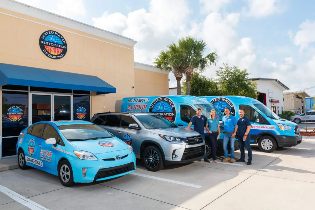 Our customer services at United Water Restoration Group of Lakeland Florida